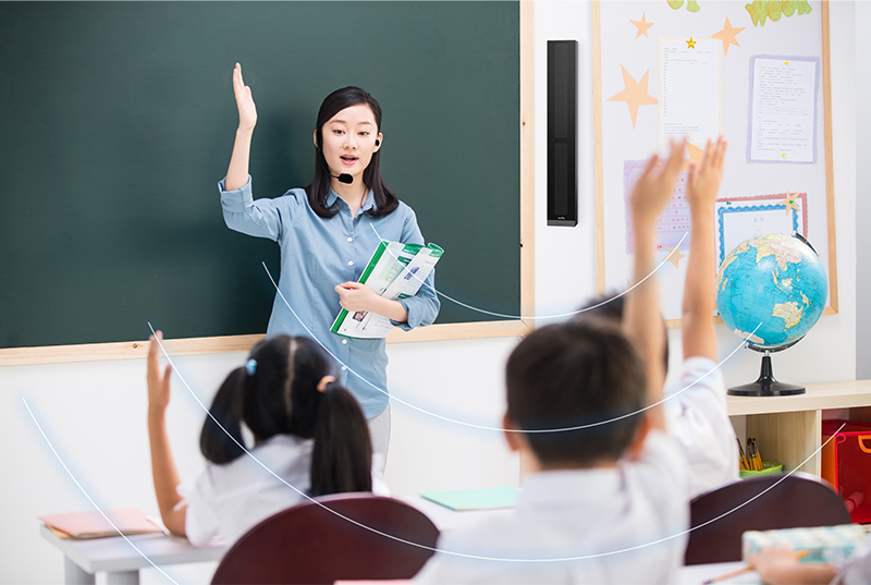 均衡擴聲的教室擴音設(shè)備推薦清聽聲學